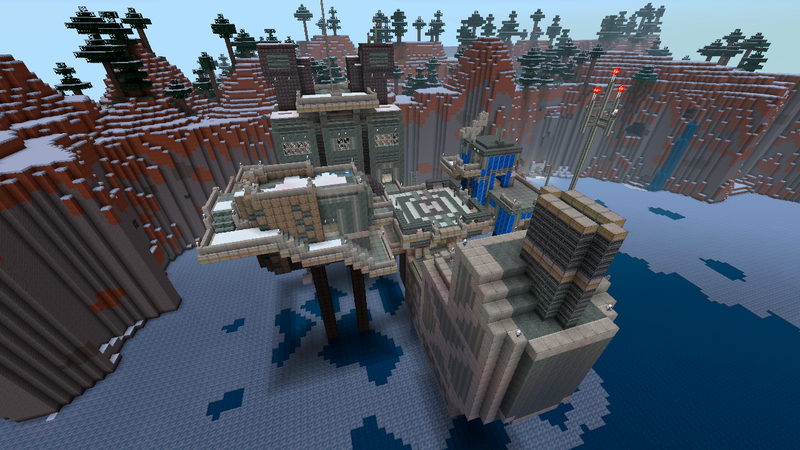 Illustration for article titled The Minecraft Halo Mash-Up Pack Visits Familiar Places